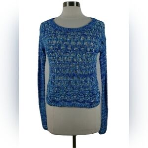 Hollister Blue Knit Women's Sweater Size L US